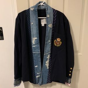 Greg Lauren Navy Prep Kimono